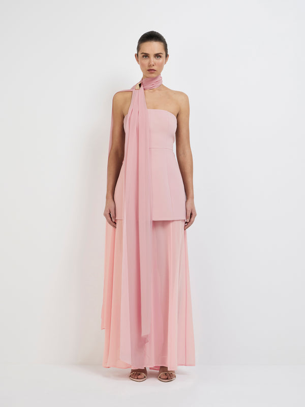 SHIEKE Marissa Dress Pink 1007926 Front Styling Image