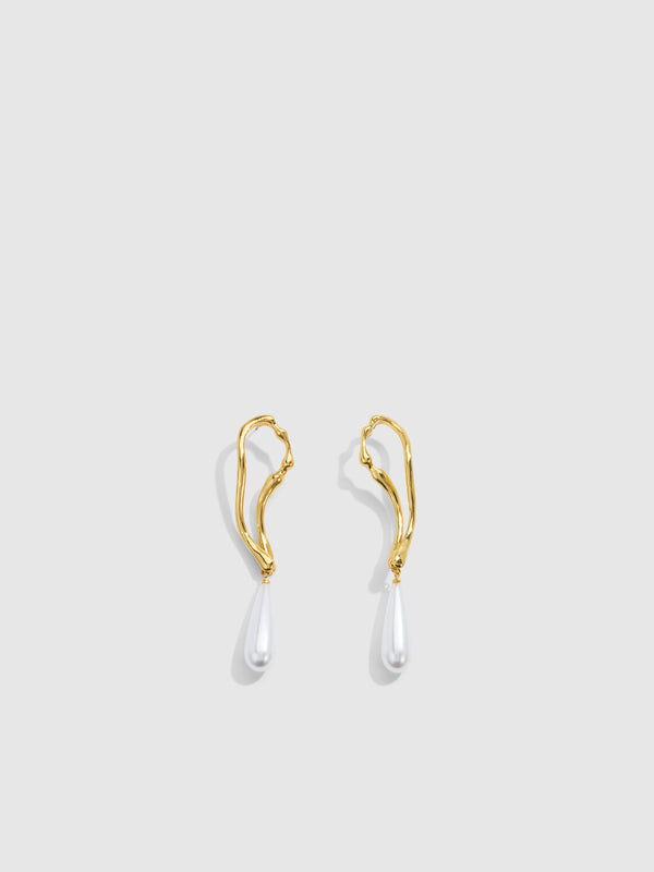 SHEIKE Cara Earrings Gold 1007944 Ghost Image