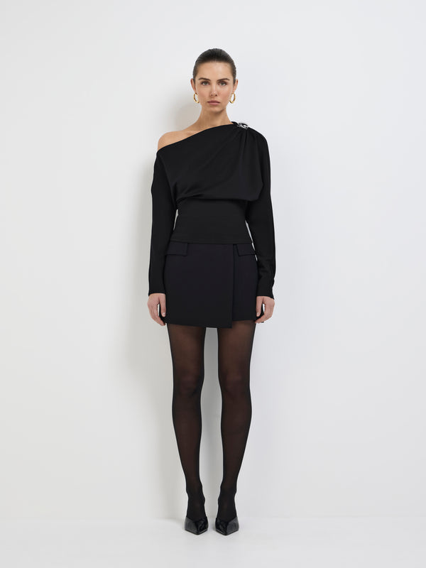 SHEIKE Ciara Top Black 1007960 Front Image