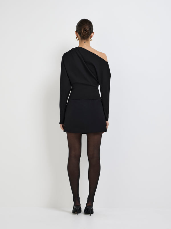 SHEIKE Ciara Top Black 1007960 Back Image