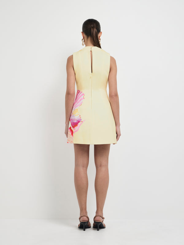 Fleur Blooms Mini Dress Floral 1007965 Back Image