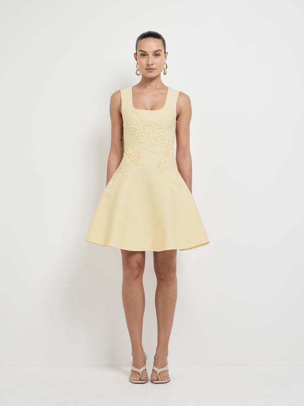 Size8 SHEIKE Caroline Mini Dress Limonchello 1007968 Front Image