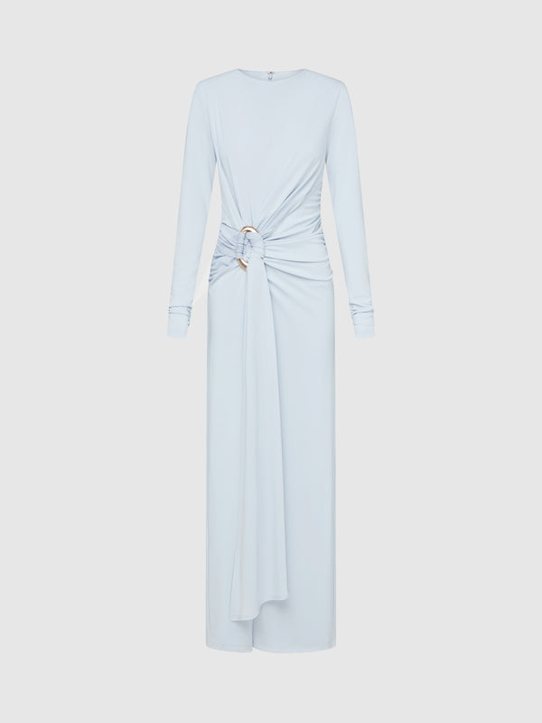 Ghost SHEIKE Lila Long Sleeve Gown Ice Blue 1007969 Ghost