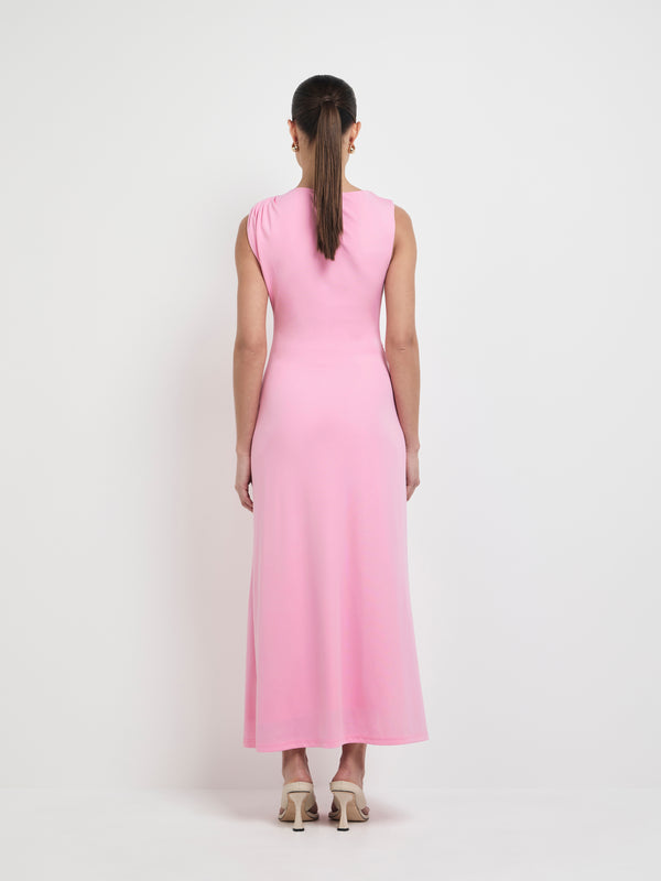 SHEIKE Xanthe Maxi Dress Pink 1007980 Back Image