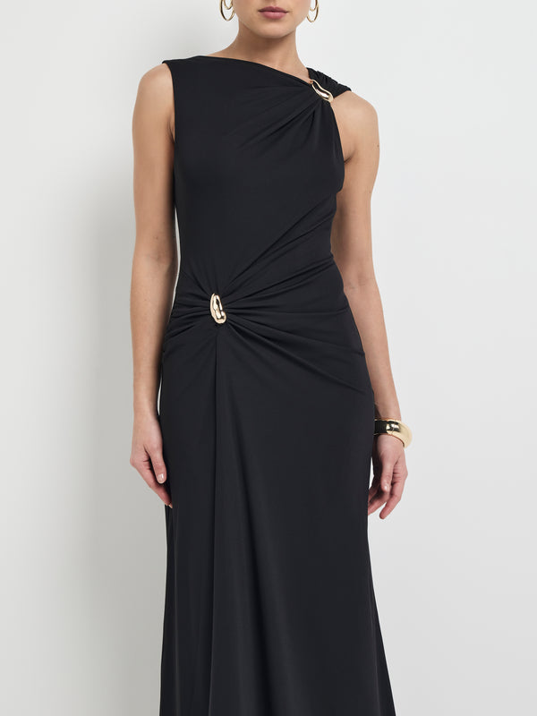 SHEIKE Xanthe Maxi Dress Black 1007981 Detail Image