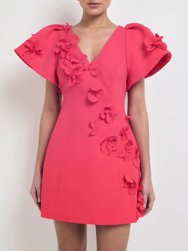 SHEIKE Michelle Mini Dress Raspberry 1008002 Close Up Image