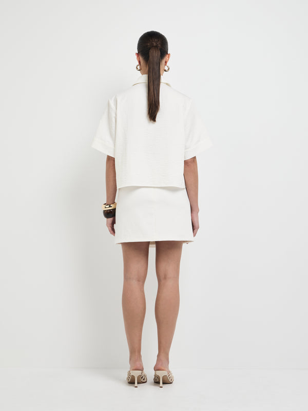 SHEIKE Estelle Shirt Ivory 1008011 Back Image