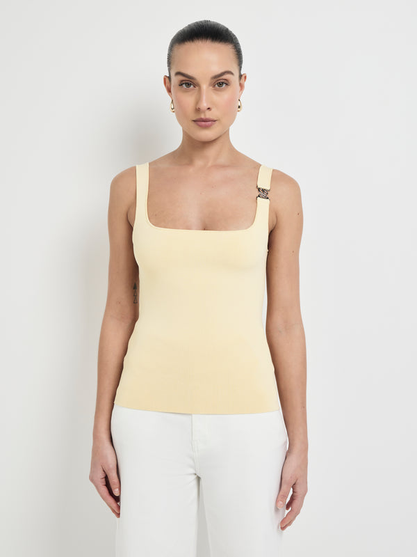 Size8 SHEIKE Nicolette Knit Top Limoncello 1008019 Front Image