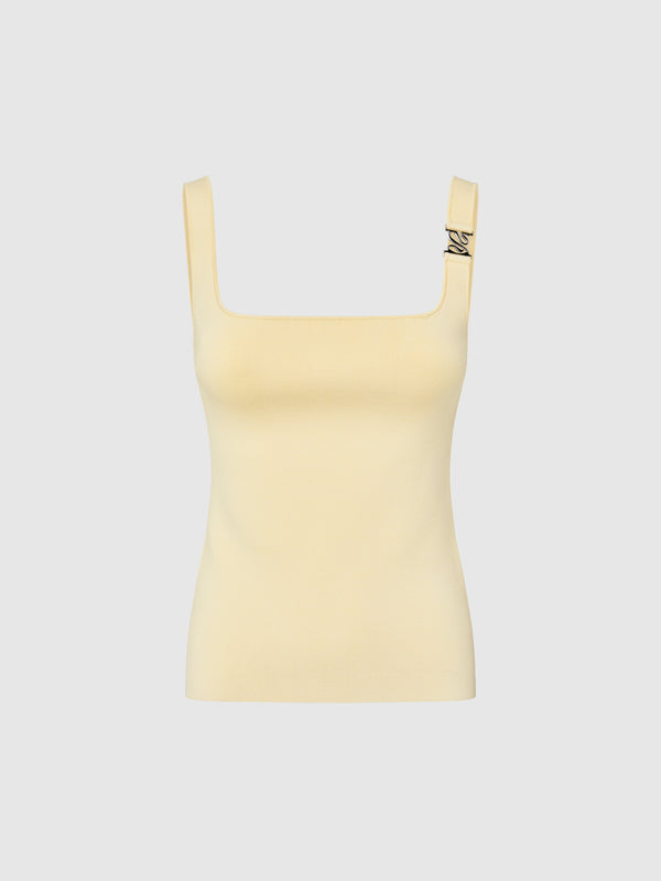 SHEIKE Nicolette Knit Top Limoncello 1008019 Ghost Image