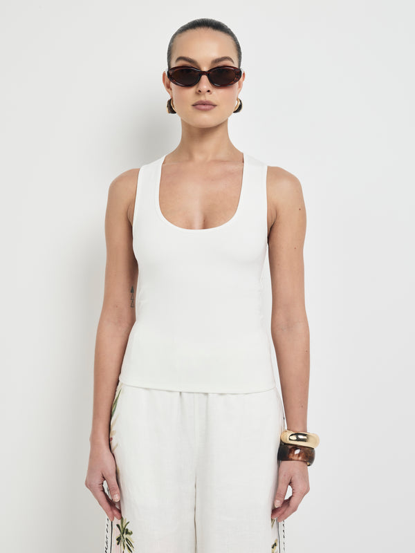 Size8 SHEIKE Tilly Tank White 1008050 Detail Image