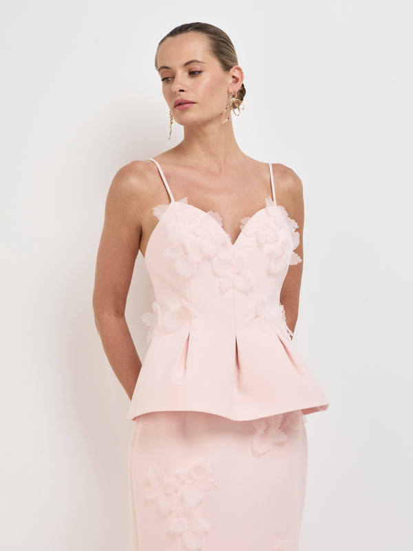 Size8 SHEIKE La Fleur Top Pink 1008091 Close Up Image