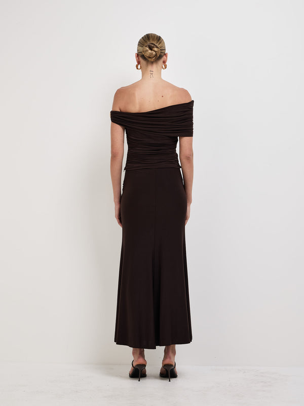 SHEIKE Marta Top Brown 1008100 Back Image 