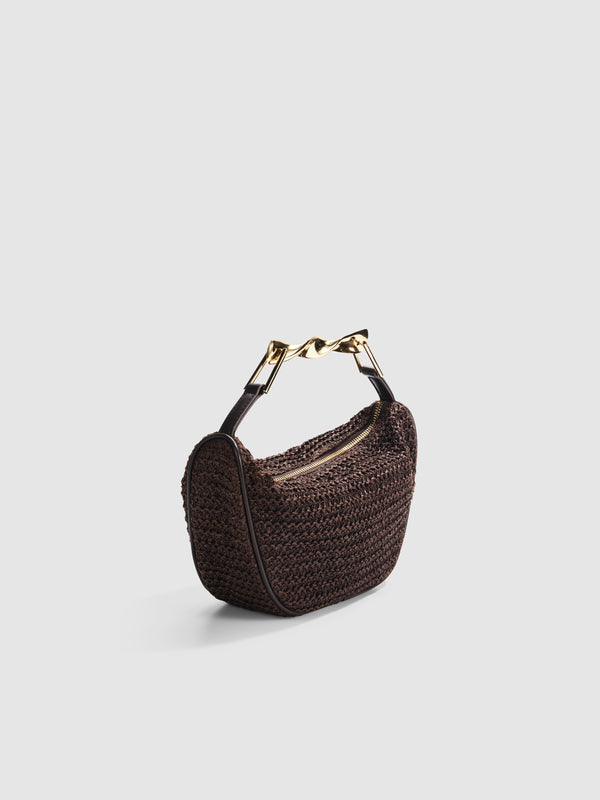 SHEIKE Louisa Bag Chocolate 1008138 Side Image