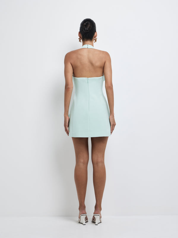 SHEIKE Petal Mini Dress Mint 1008214 Back Image