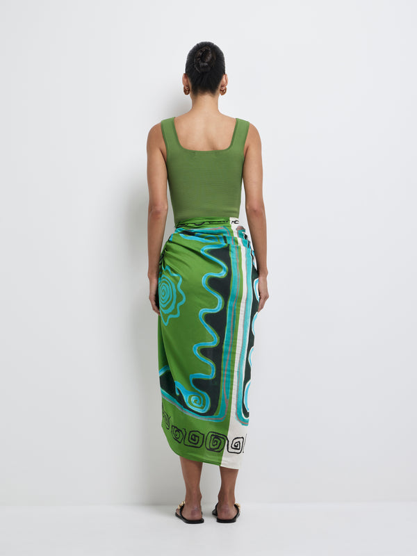 SHEIKE Rhodes Scarf Print 1008255 Skirt Image Back