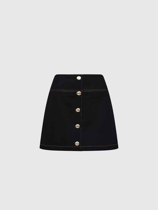 SHEIKE Tori Mini Skirt Black 1008276 Ghost Image