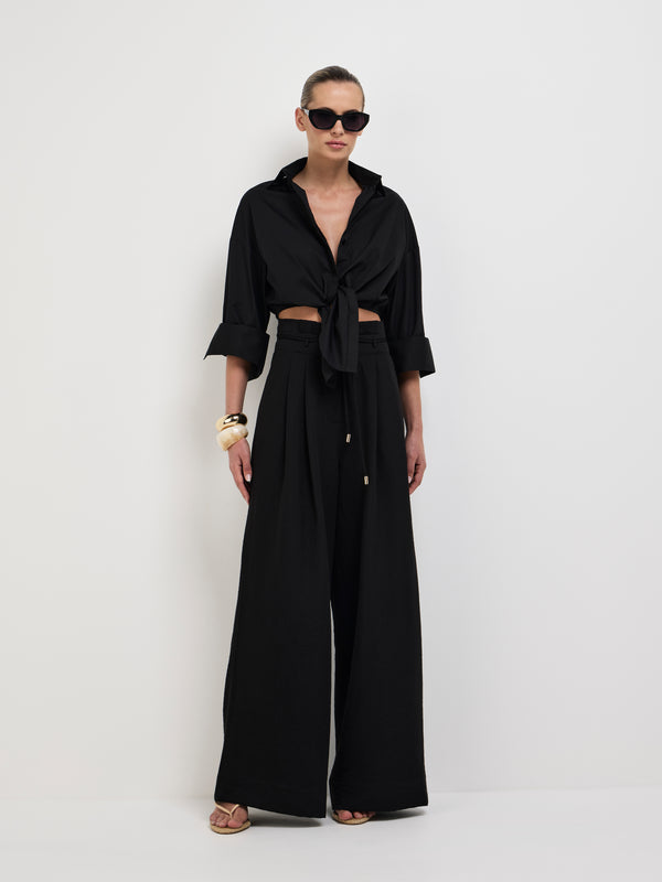 SHEIKE Bambi Shirt Black 1008279 Front Image Styled