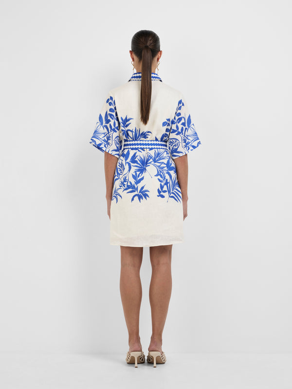 SHEIKE Becca Palm Mini Dress Print 1008320 Back Image