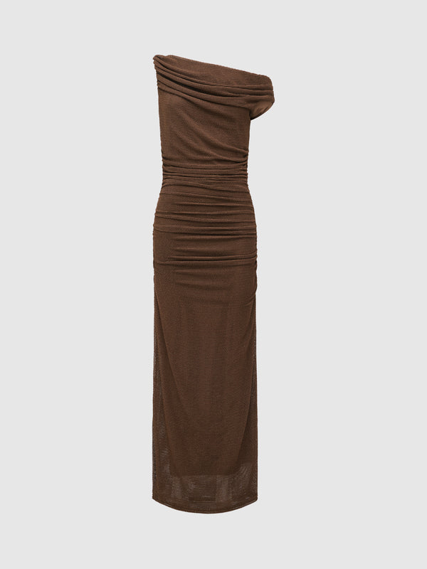 SHEIKE Alexa Maxi Dress Mocha 1008332 Ghost Image