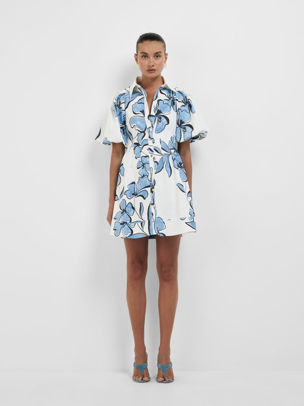 Size8 SHEIKE 1008340 Hibiscus Mini Dress Floral Front Image