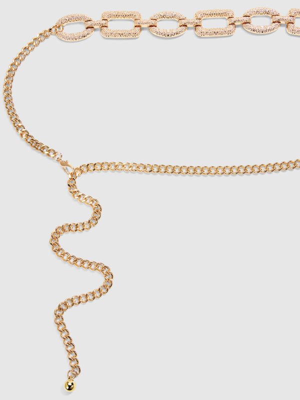 SHEIKE Iris Belt Gold 1008343 Detail Ghost Image