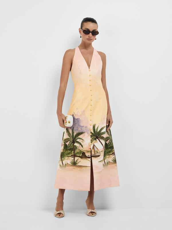 SHEIKE Seascape Midi Dress Print 1008350 Styled Image