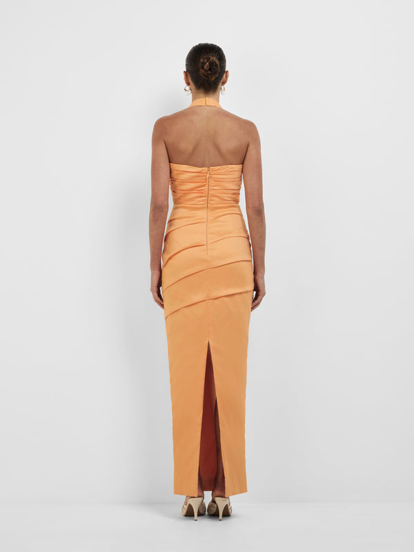 SHEIKE Carrie Gown Orange 1008370 Back Image