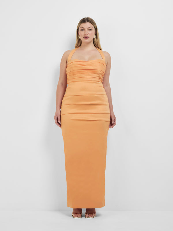 Size16 SHEIKE Carrie Gown Orange 1008370 Front Image