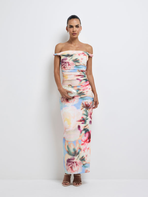 SHEIKE Marseille Dress Floral 1008392 Front Image Styled