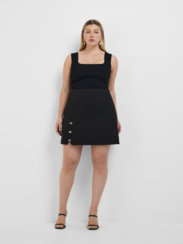 Size16 SHEIKE Marisol Skit Black 1008401 Front Image