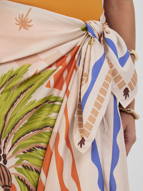 SHEIKE Palma Scarf Print 1008414 Fabric Image