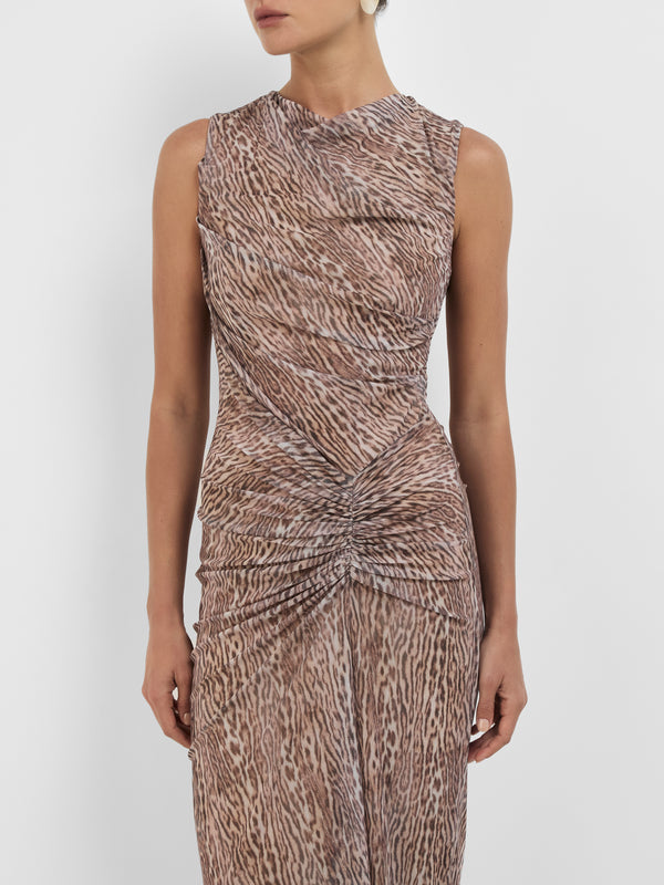 SHEIKE Moroccan Kingdom Mesh Dress Print 1008433 Close Up Image 