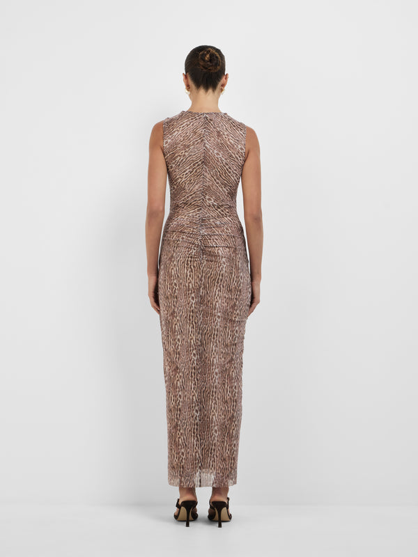 SHEIKE Moroccan Kingdom Mesh Dress Print 1008433 Back Image 