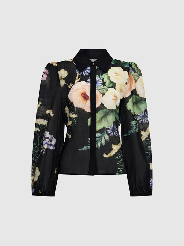 SHEIKE Layla Botanical Shirt Floral 1008464 Ghost Image 
