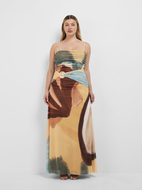 Size16 SHEIKE Sicily Maxi Dress Print 1008495 Front Image 