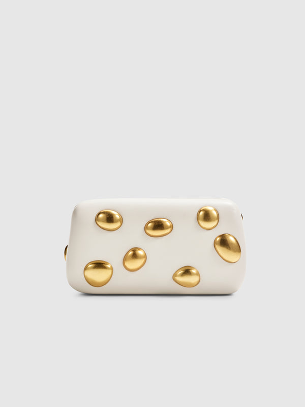 SHEIKE Bianca Clutch Beige Front Image