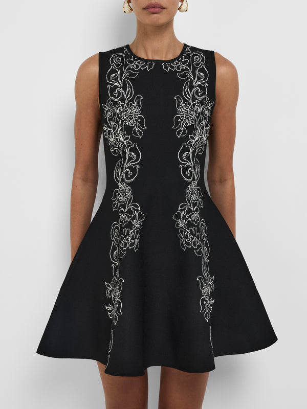 SHEIKE Josie Knit Dress Black 1008521 Close Up Image