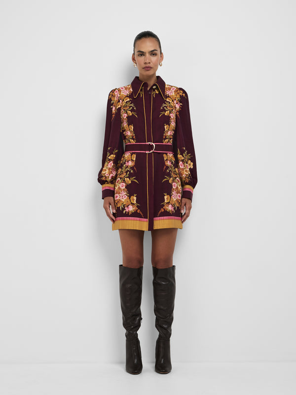 Size8 SHEIKE Alana Mini Dress Floral 1008552 Front Image 