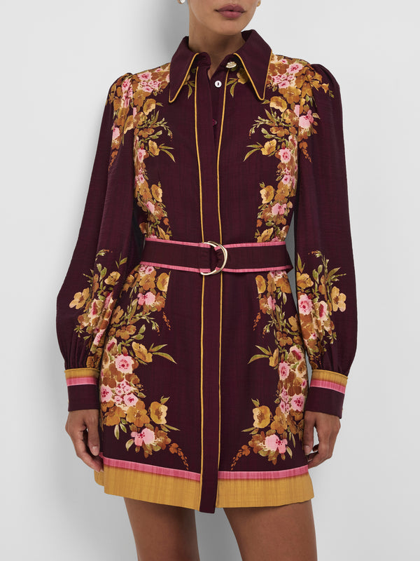 SHEIKE Alana Mini Dress Floral 1008552 Close Up Image 