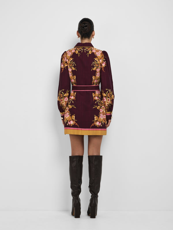 SHEIKE Alana Mini Dress Floral 1008552 Back Image 