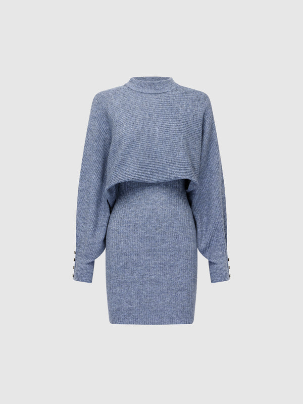 SHEIKE Arina Mini Dress Set Blue 1008629 Ghost Image