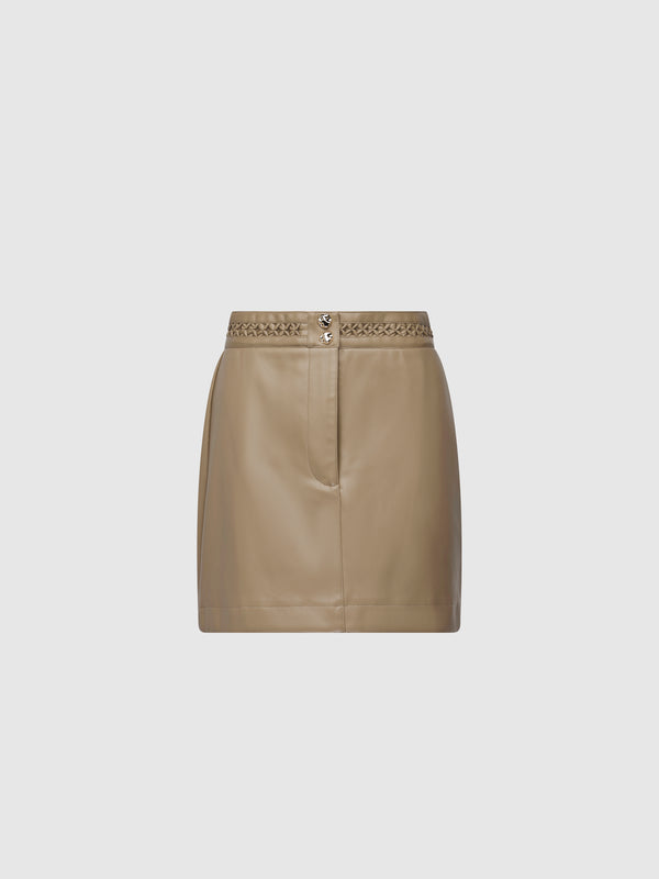 SHEIKE Melanie Mini Skirt Fawn 1008638 Ghost Image