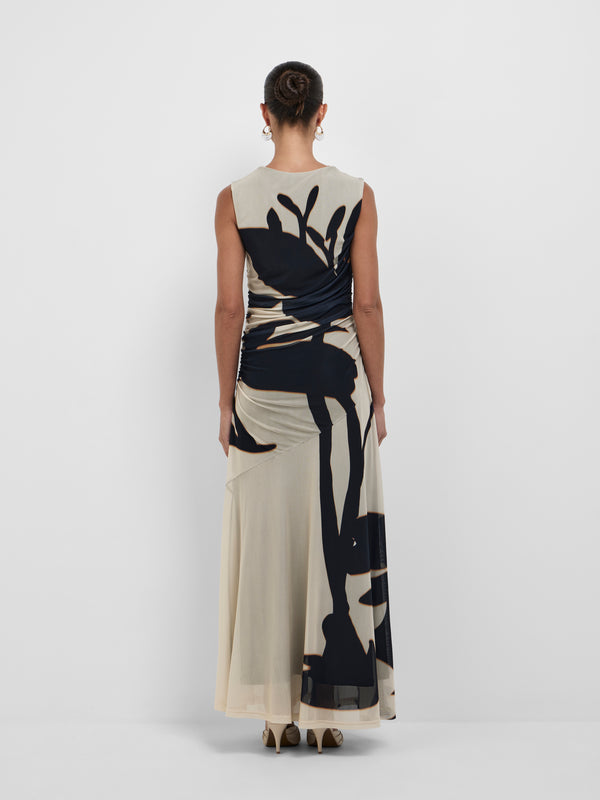 SHEIKE Delilah Maxi Dress Floral 1008643 Back Image