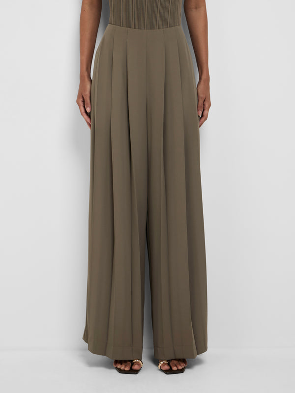 Size8 SHEIKE Adele Pant Olive 1008648 Close Up Image