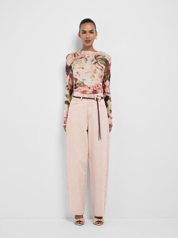 SHEIKE Wabi Sabi Belt Purple 1008658 Front Model Image