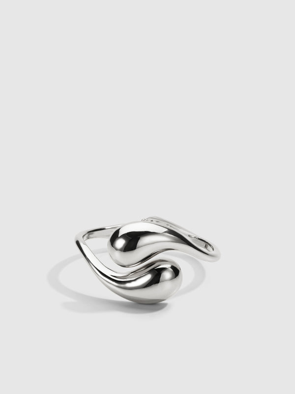 SHEIKE Esme Bangle Silver 1008659 Ghost Image