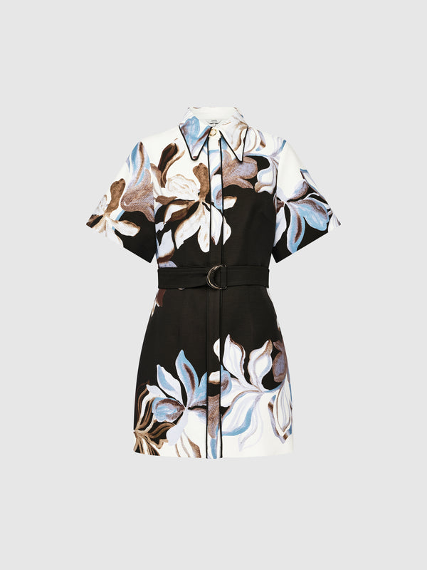 SHEIKE Fiora Mini Shirt Dress 1008664 Ghost Image