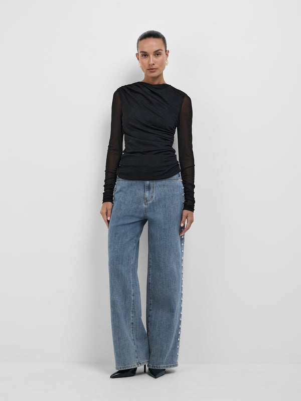 SHEIKE Midnights Top Black 1008679 Front Image