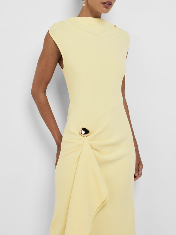SHEIKE Tammy Maxi Dress Limoncello 1008686 Close Up Image 