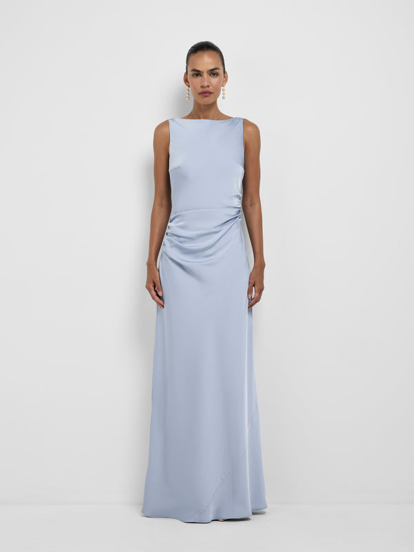 SHEIKE Sofia Gown Mist 1008696 Styled Front Image